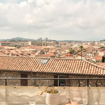 Charming 1br With Balcony & Ac, Heart Of 公寓 昂蒂布